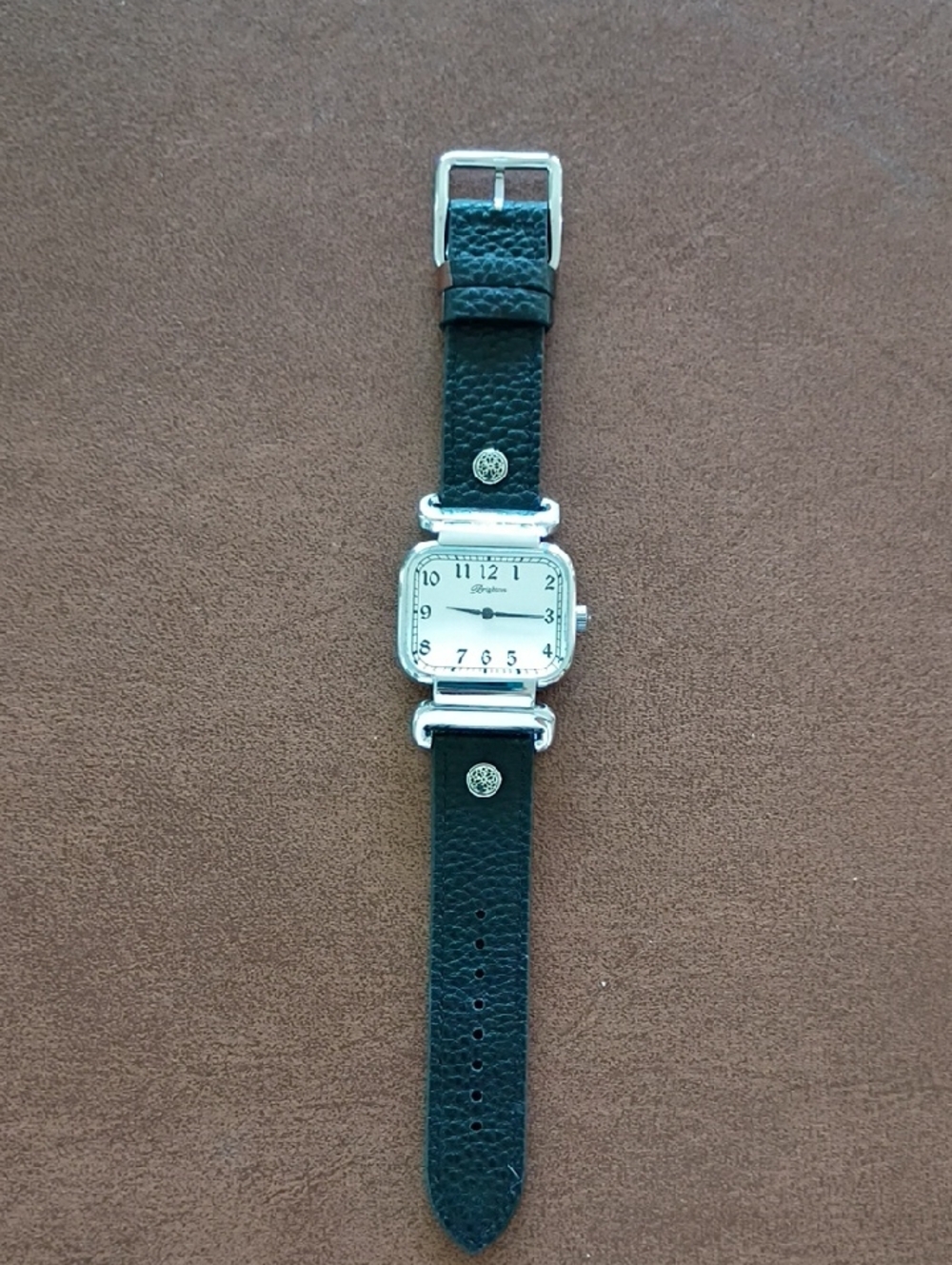 Brighton Reversible Montecito Square Dial Watch